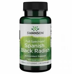 Full Spectrum Spanish Black Radish 500 mg (60 kaps.) - Suplementy diety - miniaturka - grafika 1
