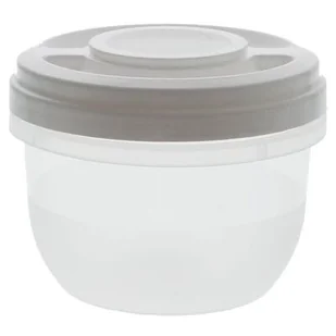 Pojemnik okrągły Polar 0,5 l biały - Pojemniki kuchenne - miniaturka - grafika 1