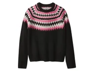 Swetry damskie - esmara® Sweter damski dzianinowy (Czarny, L(44/46)) - miniaturka - grafika 1