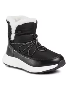 CMP Śniegowce Sheratan Wmn Lifestyle Shoes Wp 30Q4576 Czarny - Śniegowce damskie - miniaturka - grafika 1