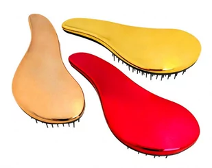 Top Choice Szczotka do włosów Detangler Metallic 62186) 1szt mix kolorów - Szczotki i grzebienie do włosów - miniaturka - grafika 1