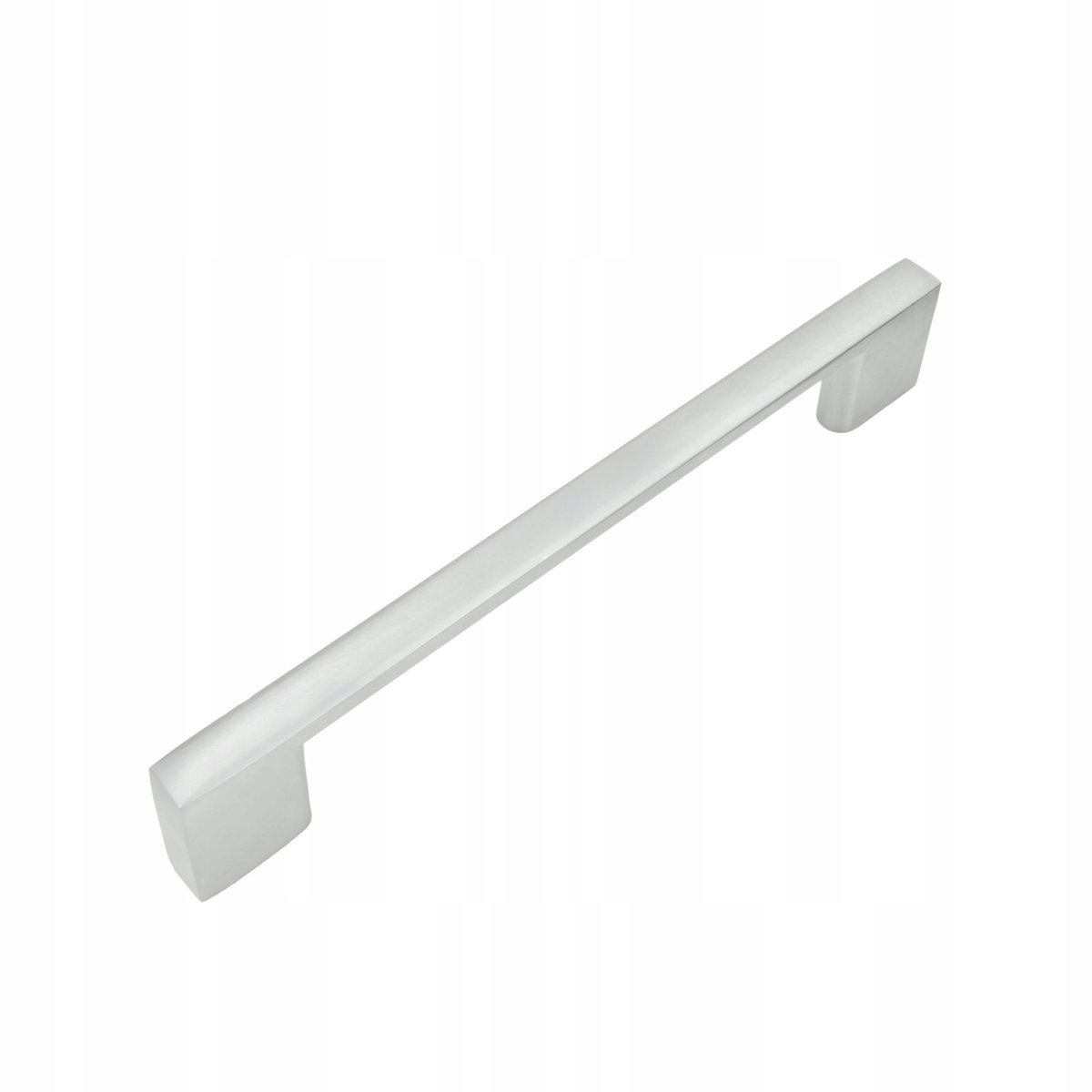 Uchwyt meblowy srebrny 128 mm metalowy uchwyt do szafki szuflady do mebli k