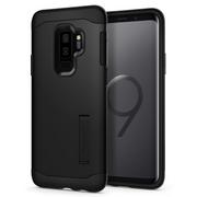 Etui i futerały do telefonów - Spigen Etui Slim Armor Galaxy S9 Plus czarne 8809565306501 - miniaturka - grafika 1