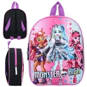Plecaki szkolne i tornistry - Vadobag Mały Plecak Przedszkolny Dziecięcy Monster High - miniaturka - grafika 1