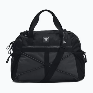 Torba Under Armour Project Rock Gym 25 l black/black - Torby sportowe - miniaturka - grafika 1
