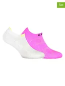 Skarpetki damskie - CMP Skarpety (2 pary) w kolorze białym i różowym do biegania - miniaturka - grafika 1
