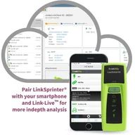 Narzędzia sieciowe - NetAlly LinkSprinter Pocket Tester PoE Czarny, Zielony - miniaturka - grafika 1