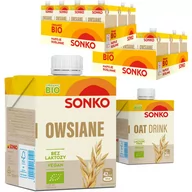 Soki i napoje niegazowane - 24x SONKO Owsiane Organic BIO napój roślinny 500ml - miniaturka - grafika 1