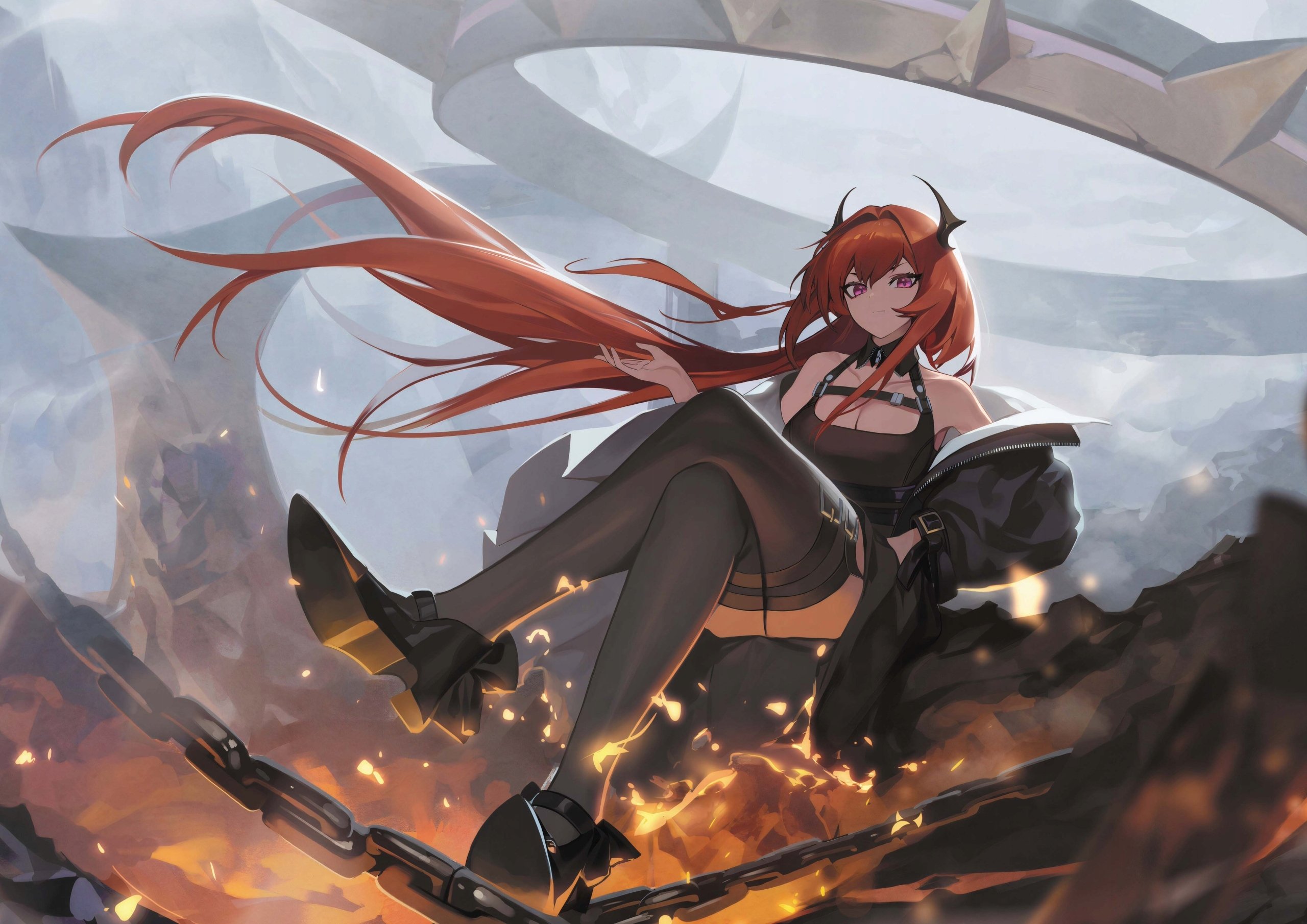 Plakat A1 gra anime Arknights