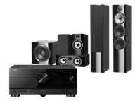 Kino domowe - Yamaha RX-A4A (czarny) + 703 S3 + 706 S3 + HTM72 S3 + DB4S (czarny) - miniaturka - grafika 1
