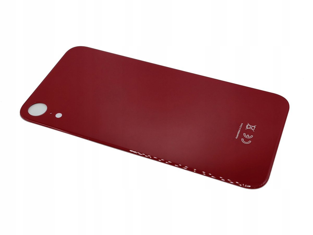 OBUDOWA PANEL TYŁ DO APPLE IPHONE XR A2105 A2106 CZERWONY BIG HOLE
