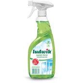 Inne artykuły czyszczące - Płyn do mycia szyb i glazury Ludwik Nano-tech Green apple 0,6l  ! - miniaturka - grafika 1