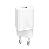 Ładowarki do telefonów - Baseus Super Si | Ładowarka sieciowa zasilacz USB-C Type-C 20W Power Delivery do iPhone 12 - miniaturka - grafika 1