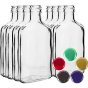 Shakery i bidony sportowe - Browin Butelka na nalewki piersiówka 100 ml 8 szt. BROWIN - miniaturka - grafika 1