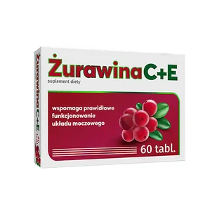 ALG PHARMA - Żurawina C+E 60tabs. - Witaminy i minerały - miniaturka - grafika 1