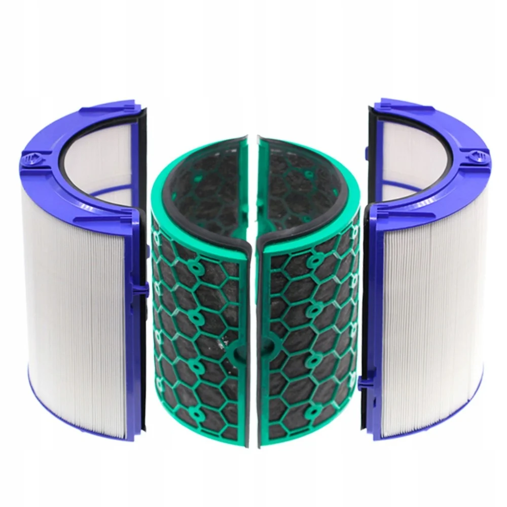 Zestaw Filtrów 2 Filtr HEPA H13 + Węglowy do Dyson HP04 HP05 TP04 TP05 DP04