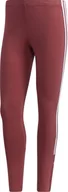 Legginsy - Adidas Spodnie legginsy damskie adidas W New A 78 TIG czerwone GD9037 : Rozmiar - M - miniaturka - grafika 1