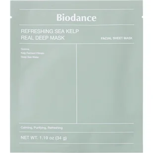 Biodance Refreshing Sea Kelp Real Deep Mask - Maseczki do twarzy - miniaturka - grafika 1