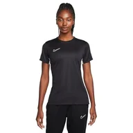 Koszulki i topy damskie - Nike Damskie W Nk Df Acd23 Top Ss Branded, Black/Black/Metallic Gold, DX0521-013, XL - miniaturka - grafika 1