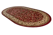Dywany - Dywan ROYAL ADR owal wzór 1745 bordo czerwony 200x290 cm - miniaturka - grafika 1