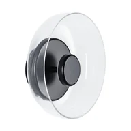 Lampy ścienne - Disco kinkiet nowoczesny LED szklany czarny ST-1331-W black Step Into Design - miniaturka - grafika 1