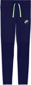 Legginsy - Nike Legginsy Nike Air Big Kids' Girls' Training Leggings DA1003 492 DA1003 492 granatowy L 147-158cm - miniaturka - grafika 1