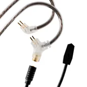 Kable - Kinera GRAMR  Kabel 2-pin 0.78 z mikrofonem + Adapter Apple Lightning +9 sklepów - przyjdź przetestuj lub zamów online+ - miniaturka - grafika 1