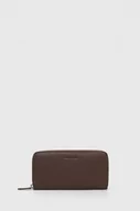 Portfele - Marc O'Polo portfel skórzany damski kolor brązowy - miniaturka - grafika 1