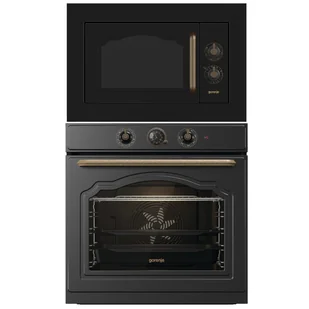Zestaw AGD do zabudowy Gorenje Piekarnik BOS67371CLB + Kuchenka mikrofalowa BM235 CLB - Zestawy AGD - miniaturka - grafika 1
