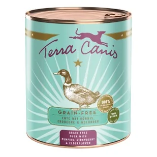 Terra Canis Karma mokra dla psów Bez zbóż Adult Kaczka 6x800 g - Mokra karma dla psów - miniaturka - grafika 1