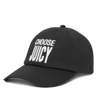 Czapki damskie - Czapka z daszkiem Juicy Couture Choose JCAWH125715 Czarny - miniaturka - grafika 1