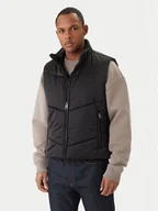 Kamizelki męskie - HUGO Bezrękawnik Berolino 2611 50556381 Czarny Regular Fit - miniaturka - grafika 1