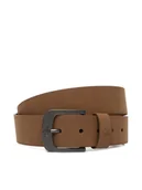 Paski - Quiksilver Pasek Main Street EQYAA04064 Brązowy - miniaturka - grafika 1