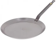 Patelnie - patelnia krepowa Mineral B Element 24 cm stal srebrna - miniaturka - grafika 1