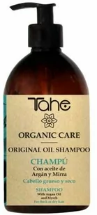 Tahe ORGANIC CARE OIL SHAMPOO Szampon nawilżający do włosów grubych 500ml 12370 - Szampony do włosów - miniaturka - grafika 1