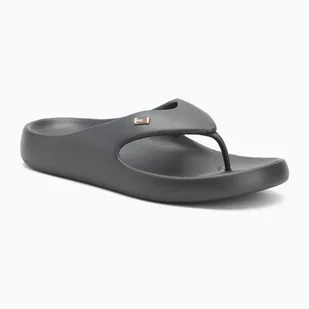 Japonki damskie Tommy Hilfiger Comfort Beach Sandal pearlized grey - Klapki i japonki damskie - miniaturka - grafika 1