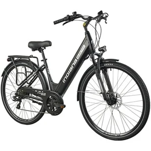 Rower elektryczny INDIANA E-Trekking 3.0 D18 28 cali Czarny - Rowery elektryczne - miniaturka - grafika 1