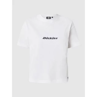 Koszulki i topy damskie - T-shirt o pudełkowym kroju z logo model Loretto - Dickies - grafika 1