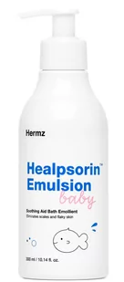 Hermz Laboratories Healpsorin Baby emulsja zmiękczająca na ciemieniuchę 300 ml 7081623 - Kosmetyki kąpielowe dla dzieci - miniaturka - grafika 2