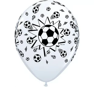 Qualatex Balony "Piłka Nożna", QUALATEX, 11", 6 szt 18062 - Balony i akcesoria - miniaturka - grafika 1