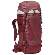 Torebki damskie - Damski plecak turystyczny Vaude Asymmetric 48+8 Rozmiar plecaka: regular / Kolor: czerwony - miniaturka - grafika 1