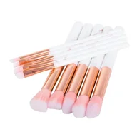 Pozostałe akcesoria kosmetyczne - Zestaw pędzli do makijażu VERK GROUP 24383 (10 elementów) - miniaturka - grafika 1