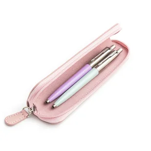 Zestaw prezentowy długopis Parker Jotter Originals Liliowy i Pastelowy Niebieski z różowym etui - Zestawy piśmiennicze - miniaturka - grafika 1