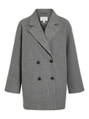 Kurtki damskie - Vila Płaszcz przejściowy w kolorze szarym - miniaturka - grafika 1