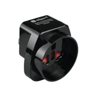 Złącza, przejściówki, adaptery - DPM Adapter Podróżny Z Wtyk Usa Gniazdo Pl Polskie - miniaturka - grafika 1