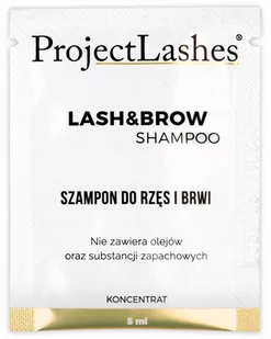 Project Lashes, Szampon Do Rzęs, Projectlashes Koncentrat 5 ml - Odżywki do rzęs i brwi - miniaturka - grafika 1