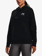 Bluzy damskie - Bluza damska Under Armour Essential Fleece Hoodie-BLK S - miniaturka - grafika 1