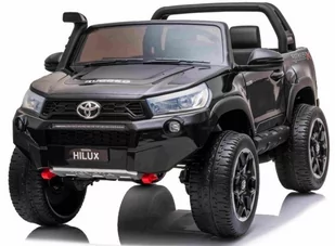 Pojazd Toyota Hillux Czarna PA.DK-HL850.CZ - Pojazdy elektryczne dla dzieci - miniaturka - grafika 2