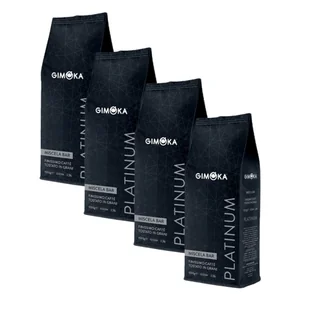 4x Kawa ziarnista GIMOKA Horeca Platinum 1 kg - Kawa - miniaturka - grafika 1