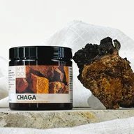 Suplementy naturalne - Chaga – Błyskoporek podkorowy – 90 kap. - miniaturka - grafika 1